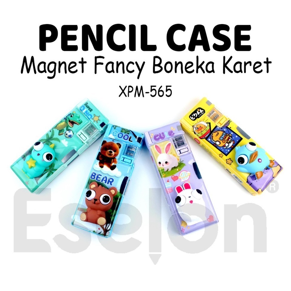 

KODE K79G Kotak Pensil Magnet Boneka Tempat Pensil Magnet Karakter ANIMAL