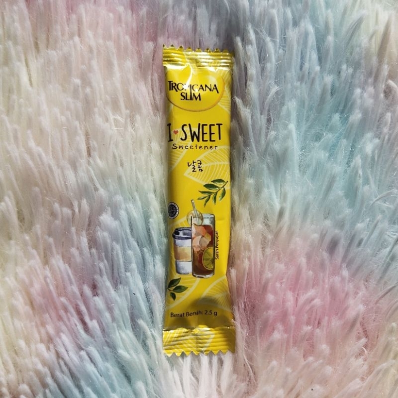 

TROPICANA SLIM I Sweet Sweetener Yellow - 2.5 g