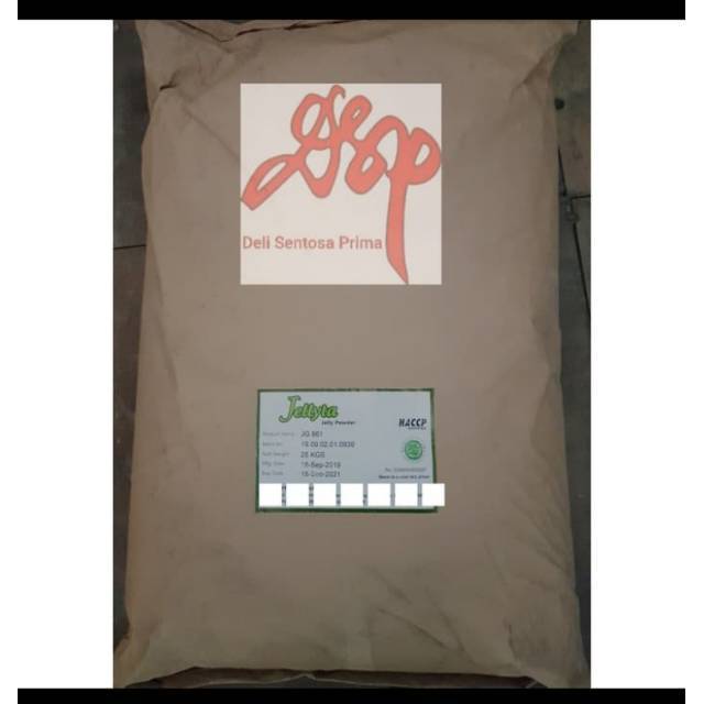

Jelly Powder JG 861 Super Ex Lokal Food Grade 25kg