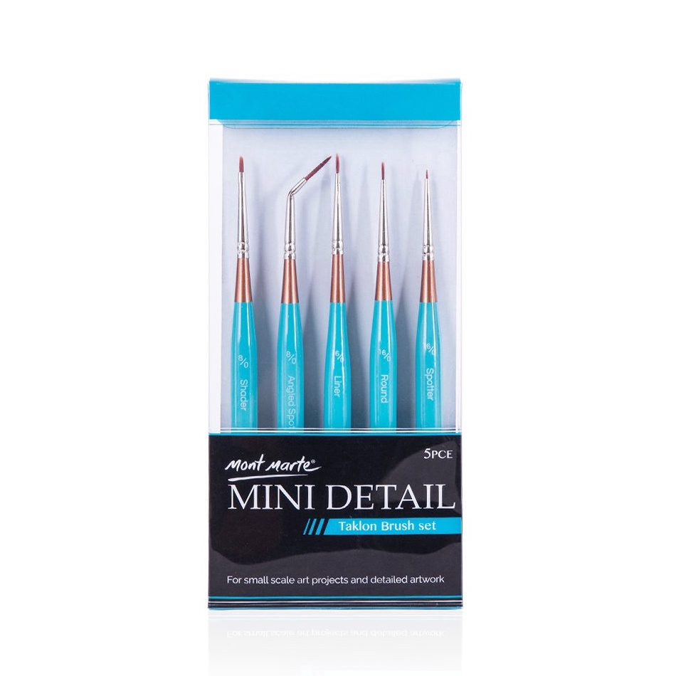 

Mont Marte Mini Detail Brush Set 5 ART Z8R8