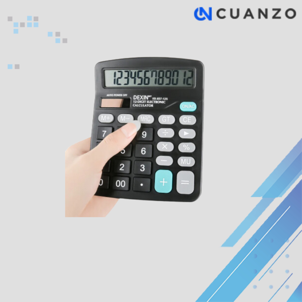 

Kalkulator Elektronik Solar Calculator 12 Digit/Alat Mesin Hitung Angka Layar Lcd Mudah Melakukan Pekerjaan Cepat Akurat/Mesin Penghitung Angka Kalkulator Kantor Minimalis Memiliki 2 Sumber Daya Tidak Mudah Rusak