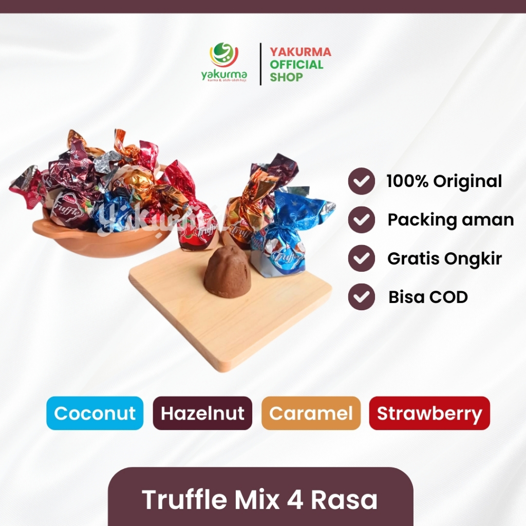 

Coklat truffle 1kg coklat turki coklat Arab Elvan mix best quality