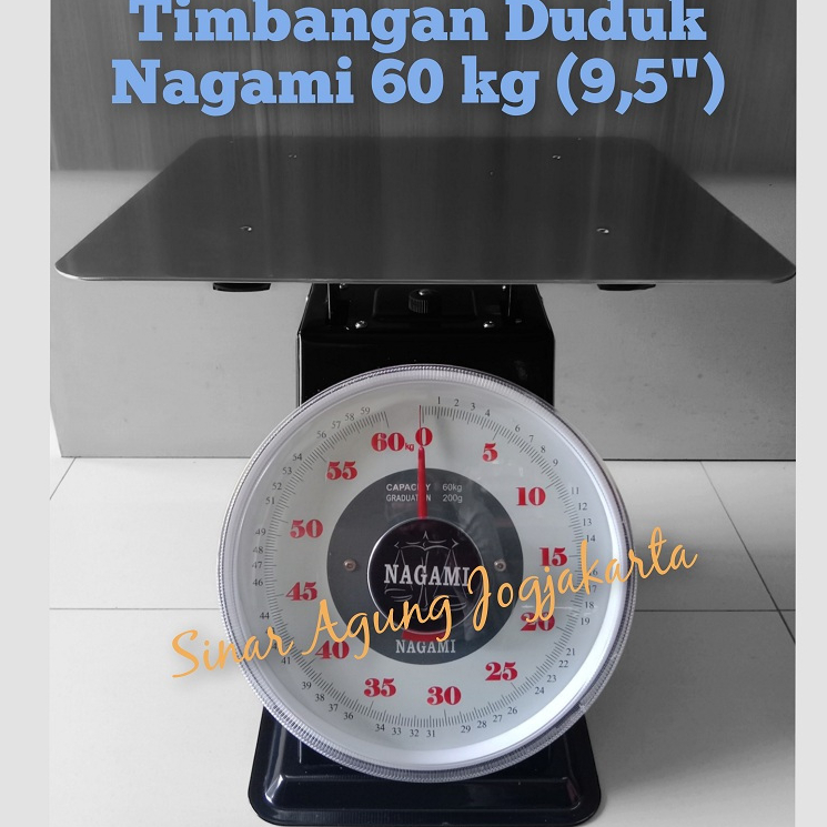 TIMBANGAN DUDUK/JARUM NAGAMI 60KG