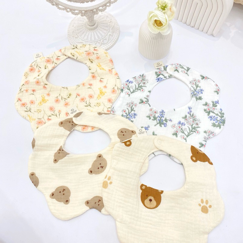 LITTLE JESA BIB ANAK CELEMEK KAIN UNTUK MAKAN