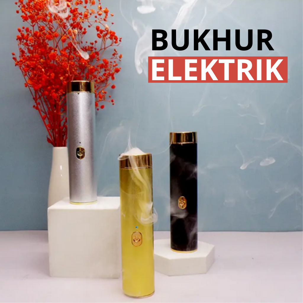 Bukhur X001 / Mabhkara Portable  / Dupa Elektrik / Incense Burner / Tempat Dupa Elektrik / Bukhur El