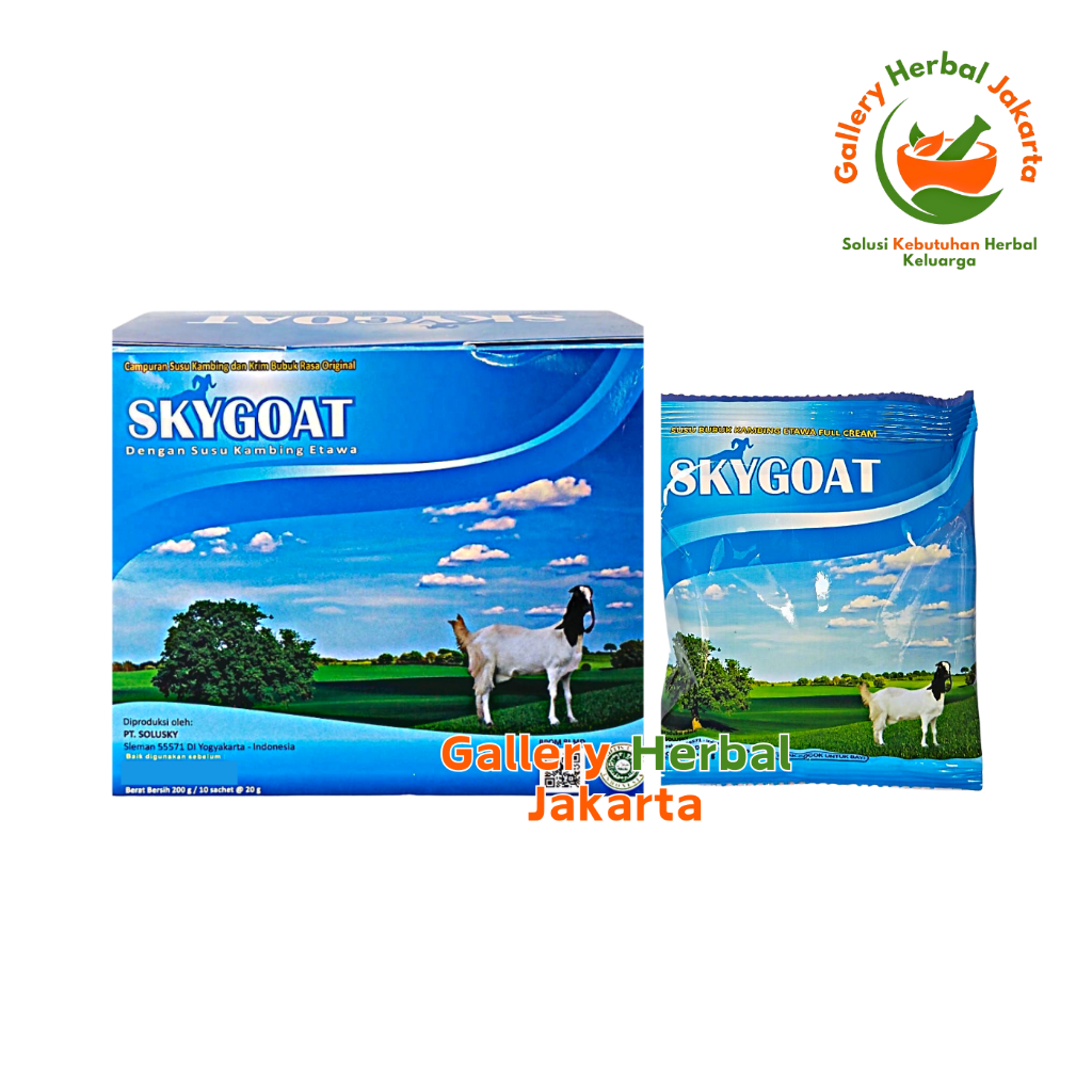 

Susu Kambing Etawa Sky Goat Original Isi 10 Sachet