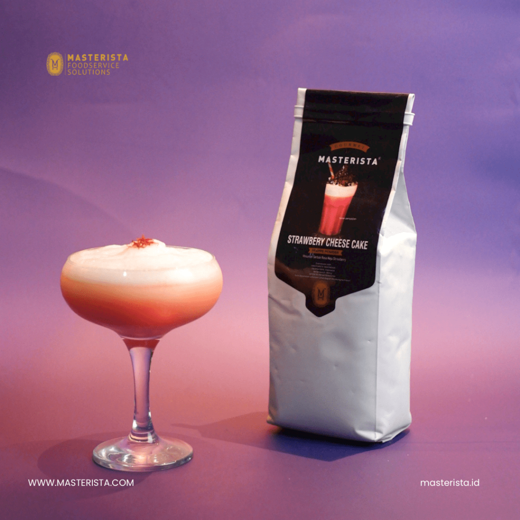 

Masterista Bubuk Minuman Strawberry Cream Base 800gr