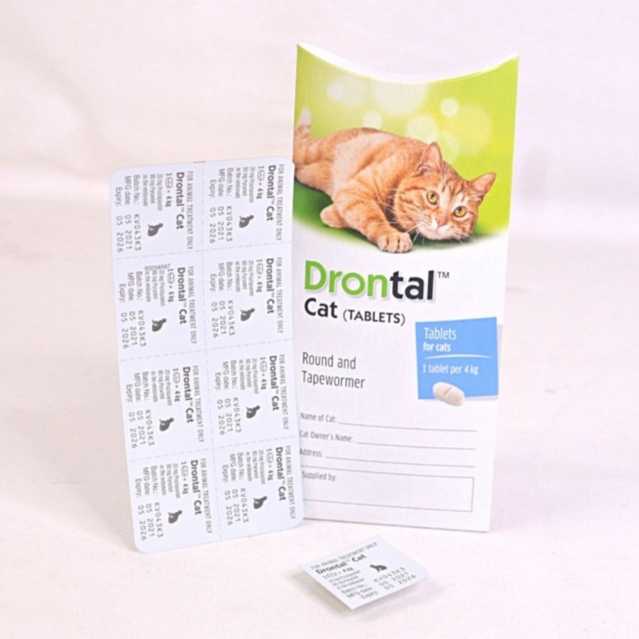 Drontal Cat - Obat Cacing Kucing - Drontal Kucing - Cat Drontal
