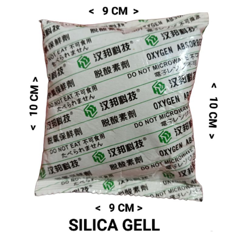 Silica gell jumbo 1KG ( isi 5 kemasan 200gr )  /Oxygen Absorber Silica Gel Food Grade Oxyfree (impor