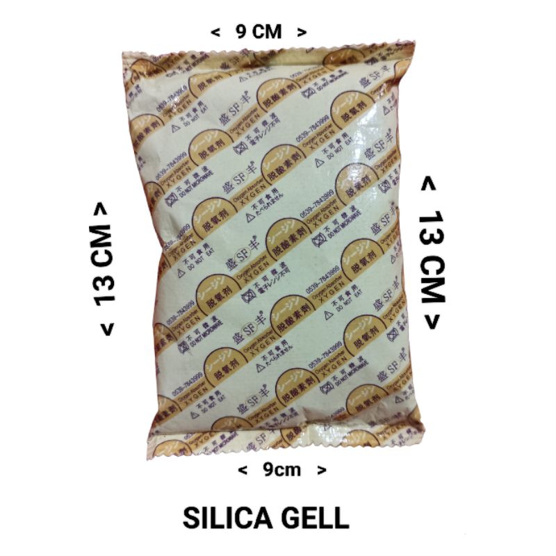 Silica gell jumbo  1 KG ( isi 4 kemasan 250gr )  /Oxygen Absorber Silica Gel Food Grade Oxyfree ( im