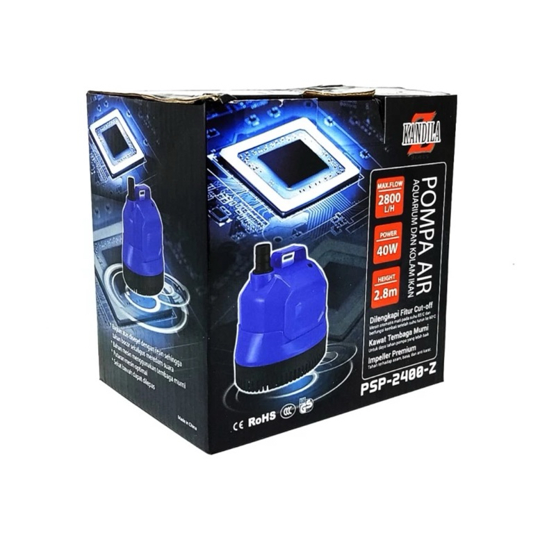 PSP 2400Z KANDILA WATERPUMP 2800 LPH POMPA AIR AQUARIUM 40 WATT