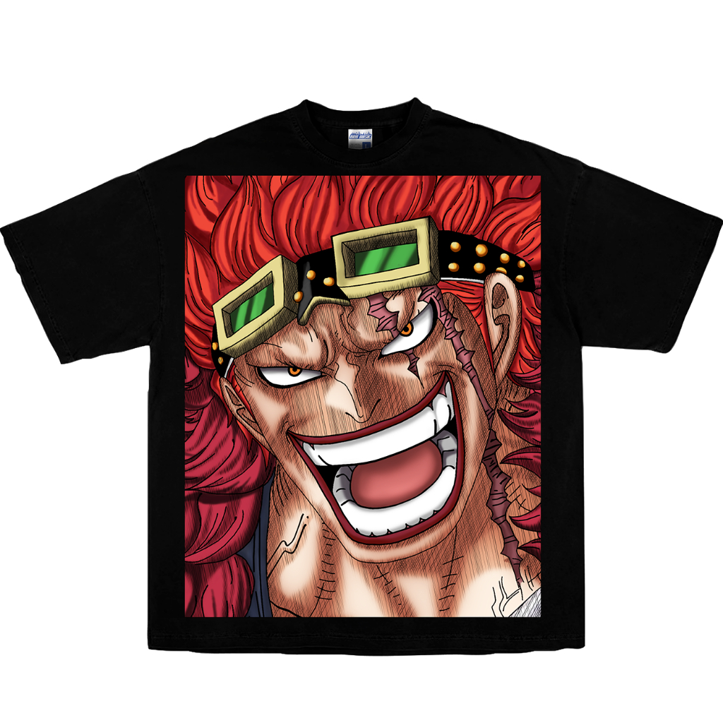 One Piece Eustass Kid Bootleg Overprint Tee