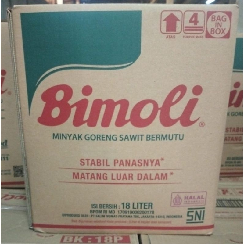 

Minyak Goreng Bimoli BiB 18liter