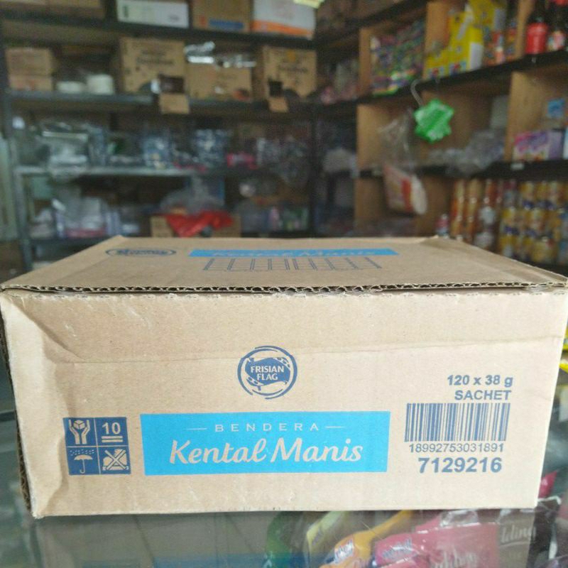 

Susu Bendera Putih Sachet 1 Dus isi 20 pack (120 x 38 gr)