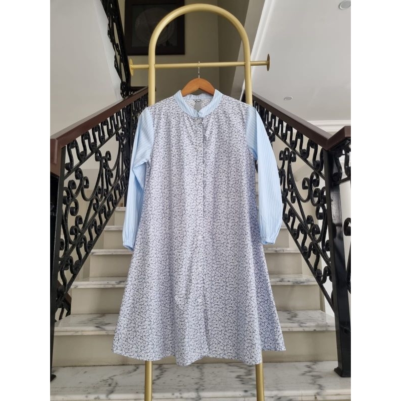 Tunik cantik wanita ORI by edness kayla long tunic cewe bahan katun jepang Ukuran s m l xl Ld 100 10