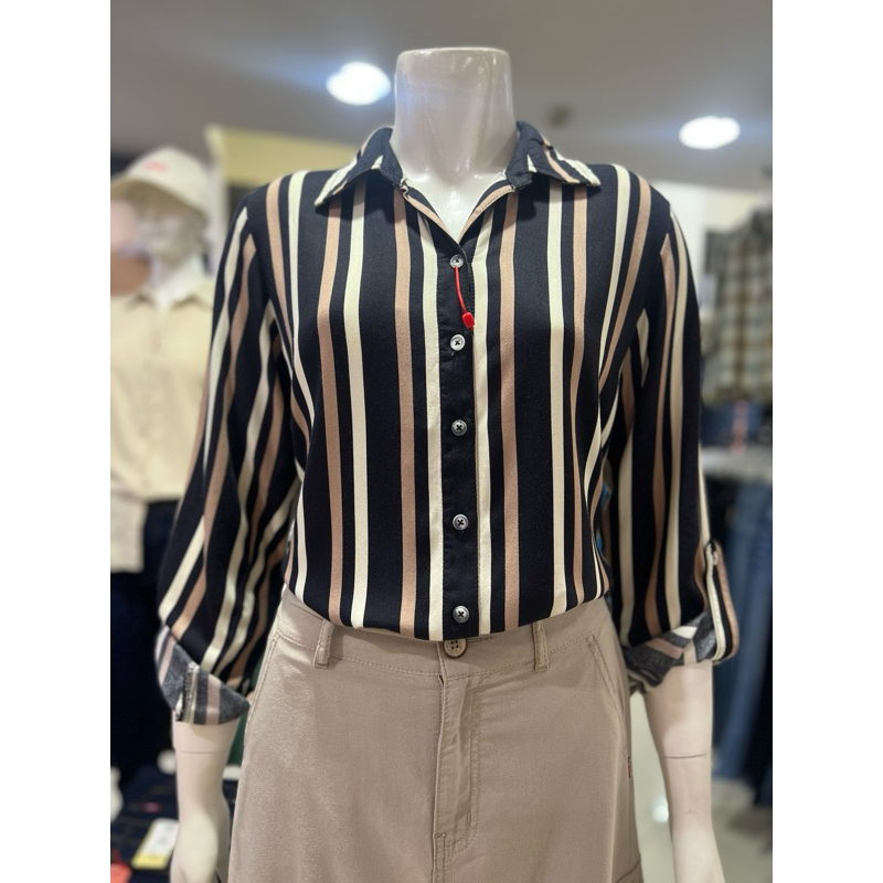 Kemeja Cewek AKO , Kemeja Garis garis AKO