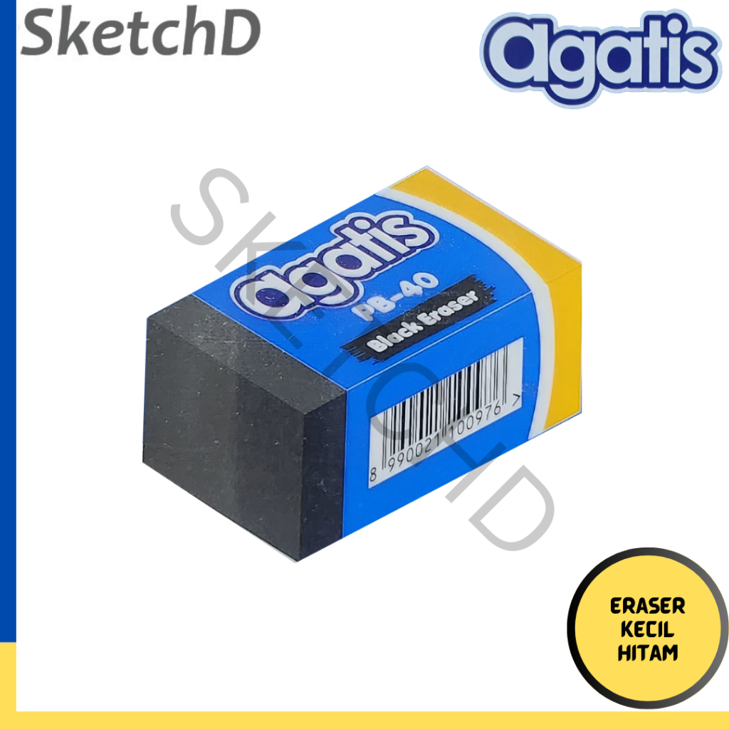 

Penghapus Hitam Kecil Agatis Eraser Black