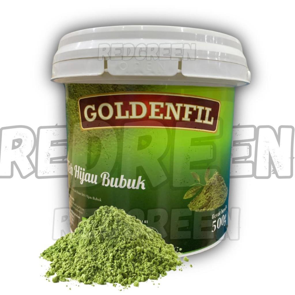 

Matcha Powder Goldenfil 500 Gr goldenfil green tea bubuk teh hijau 500gram