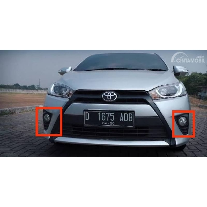 Cover Tutup Foglamp All New Yaris 2014-2017 Original toyota