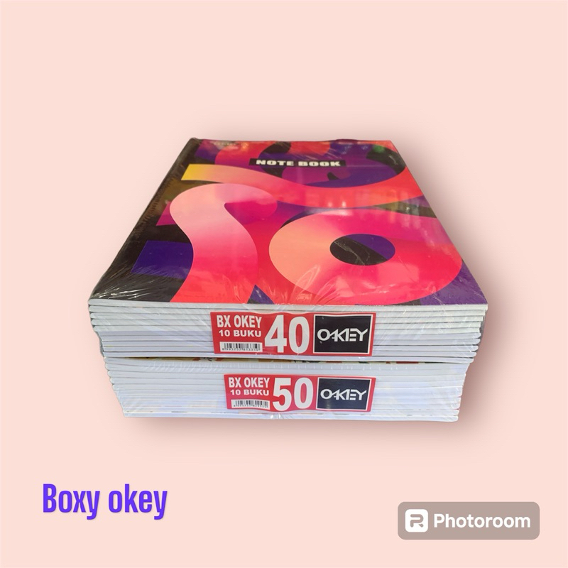 

buku tulis boxy okey 40 boxy okey 50