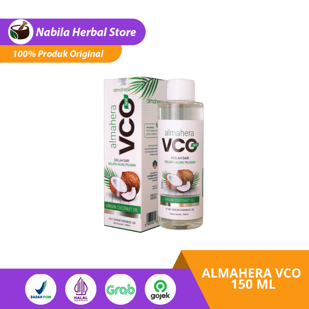 

Almahera VCO - Minyak Kelapa Murni 150ml