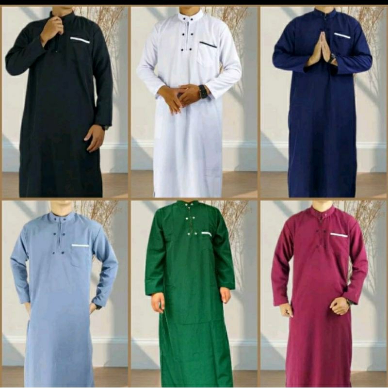 (COD) GROSIR BAJU GAMIS PRIA JUBAH PRIA GAMIS PAKISTAN JUBAH PAKISTAN