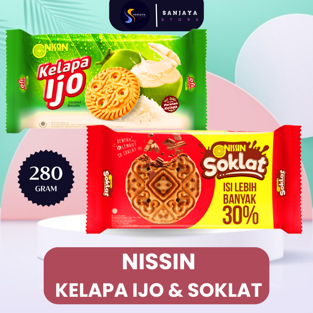 

Nissin Soklat Kelapa Ijo 280 gr