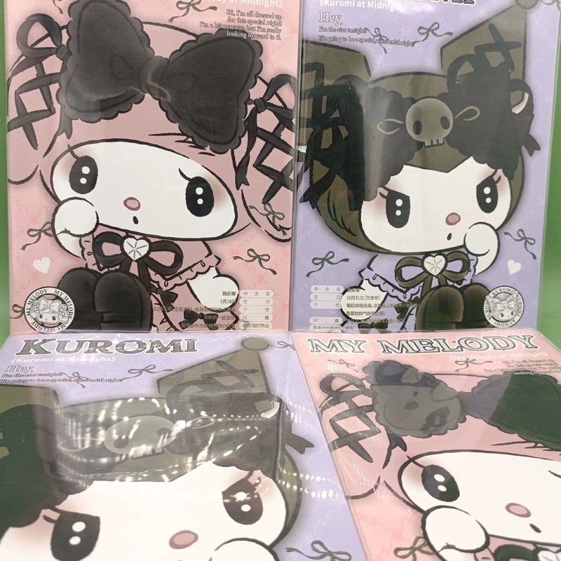 

Buku Tulis A5 Sanrio/ Daily Book / Notebook / Agenda (Kuromi/Melody)