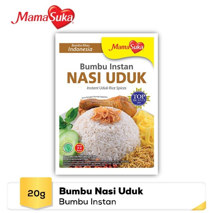 

Bumbu Instan Mamasuka Nasi Uduk (Isi 20 Pcs)