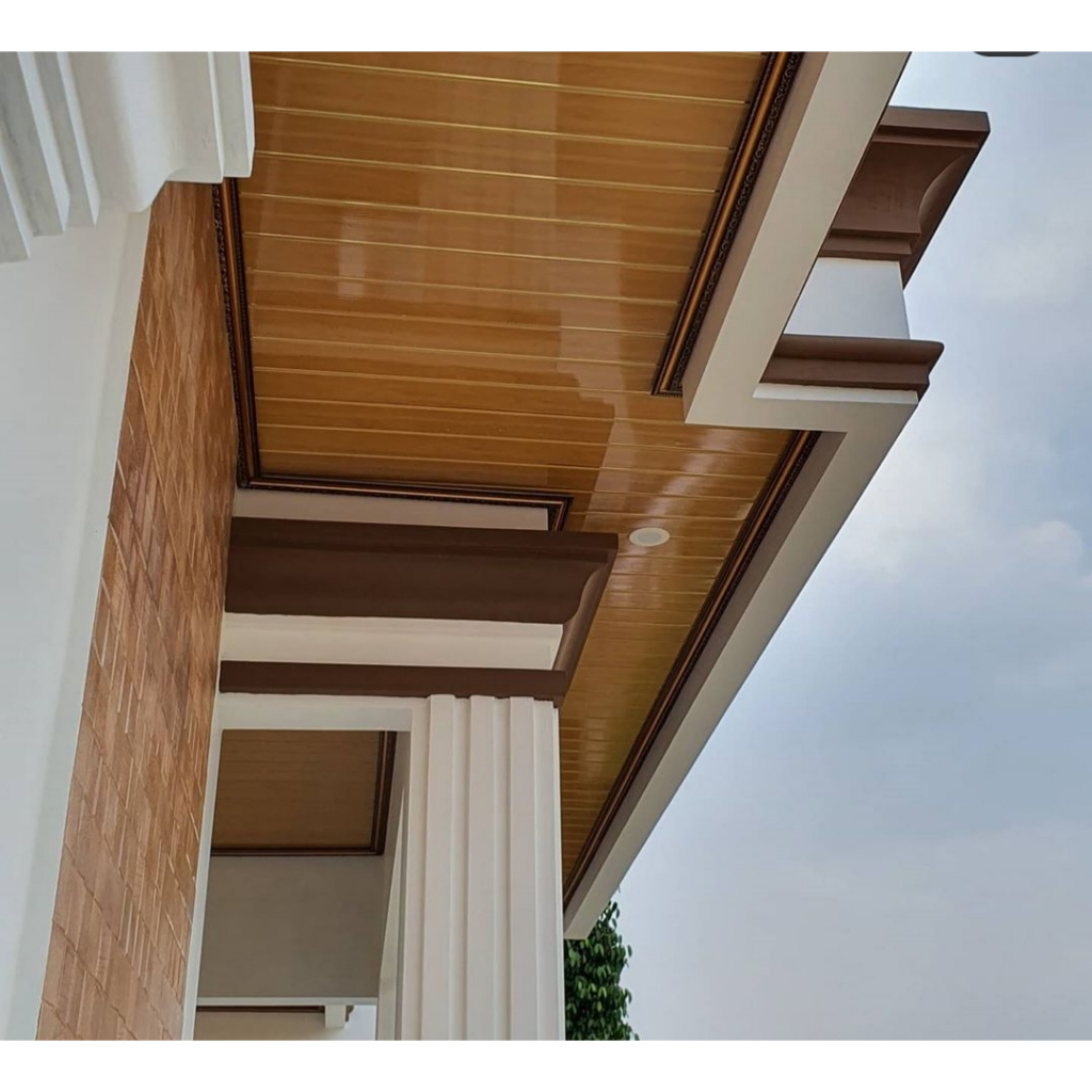 Plafon PVC Desain Pemasangan Flat Datar