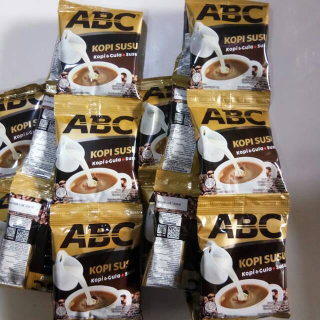 

Kopi Susu ABC RENCENG Isi 10 Sachet (31gr x 10 pcs)
