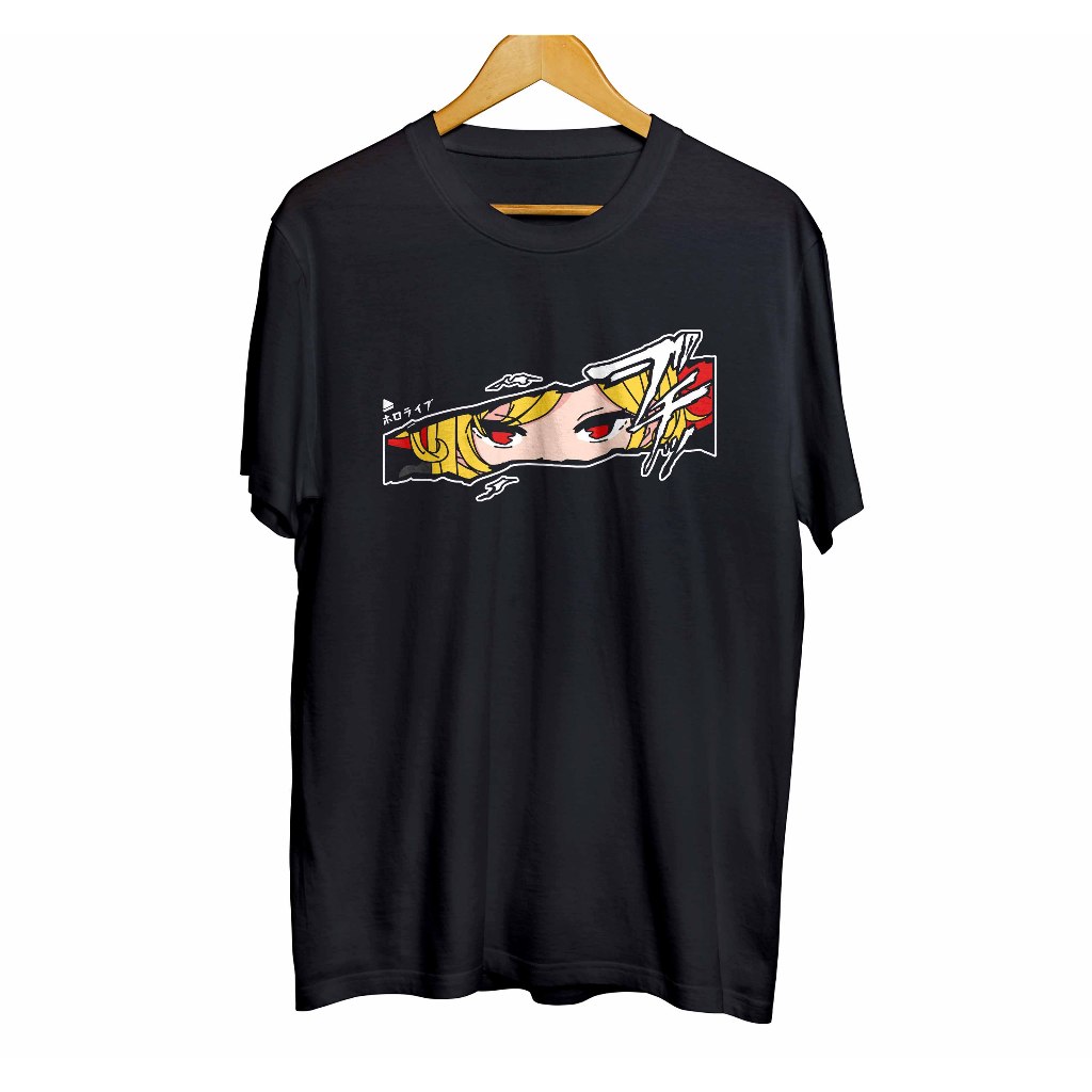 Kaos distro infinite anime vtuber KAELA KOVALSKIA EYES - HOLOLIVE ID material combed 30s