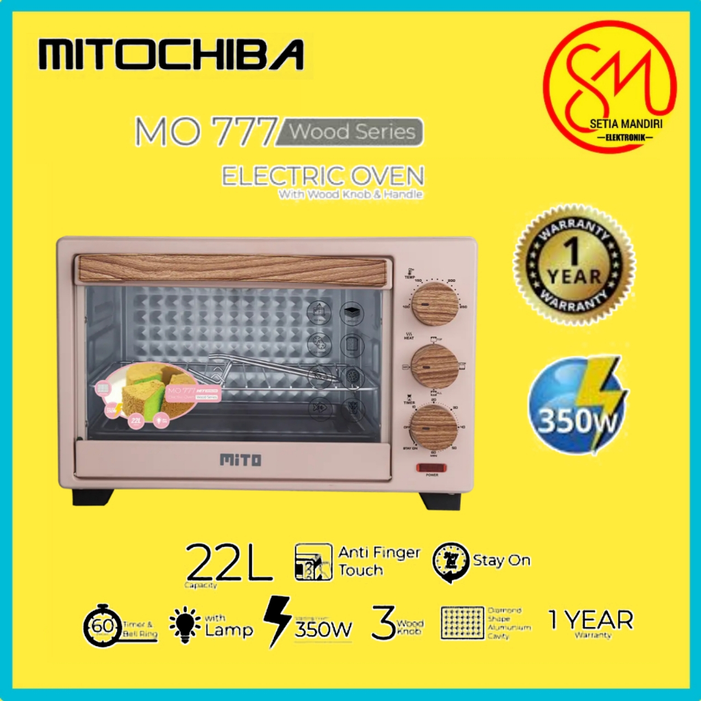 MITO MO777 Hit Oven Microwave Kapasitas 22 Liter 22L MO-777