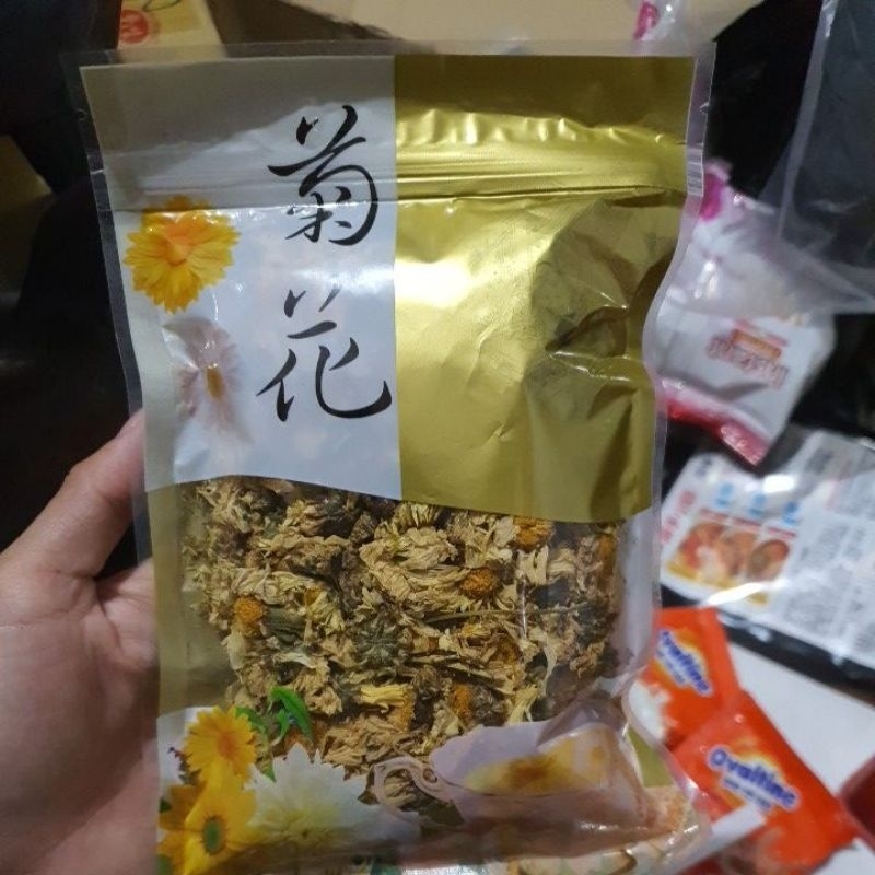 

50G REPACK TEH BUNGA CHRYSANTHEMUM KRISAN KEKWA MENCEGAH PANAS DALAM 10GR