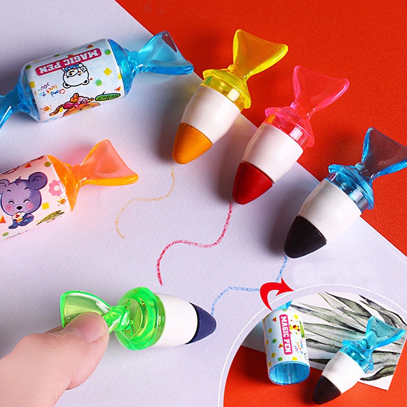 

BEST! KRAYON MAGIC PEN DENGAN BENTUK PERMEN LUCU UNIK / CRAYON SWEET CANDY EDITION