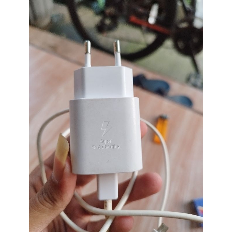 Charger Samsung ori copotan 25 watt C to C