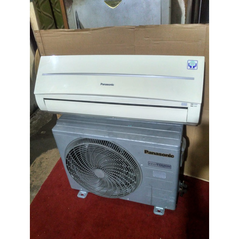 Ac panasonic 1.5pk second bekas plus pasang