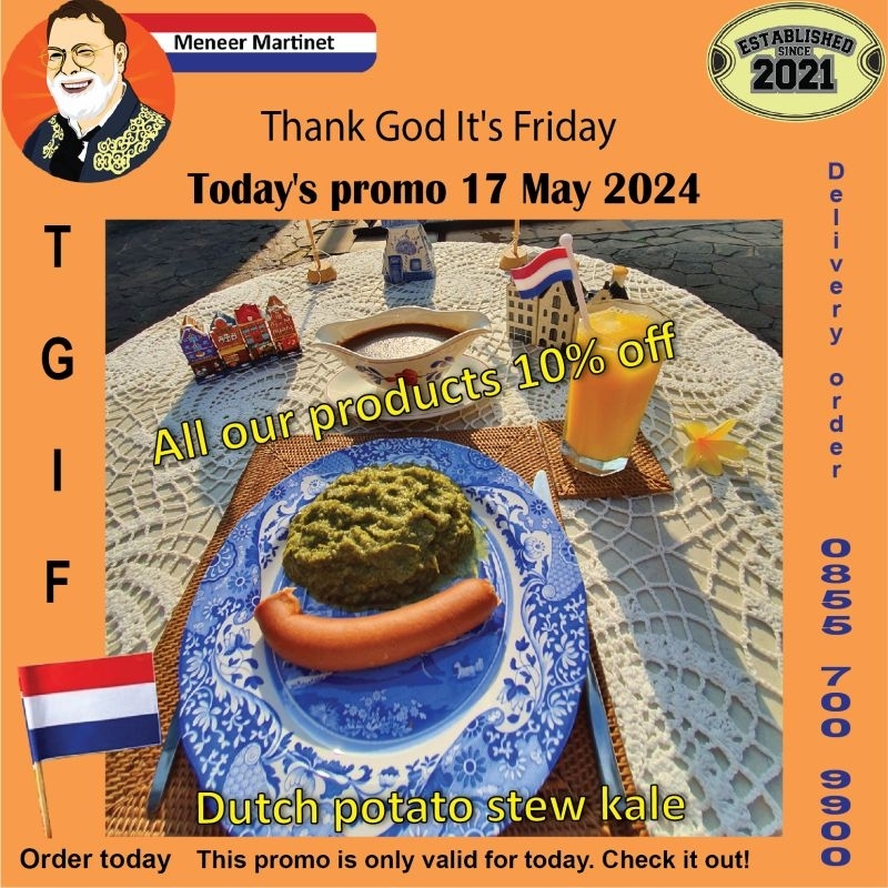 

Hari jumat berkah TGIF promo 10% diskon seluruh produk