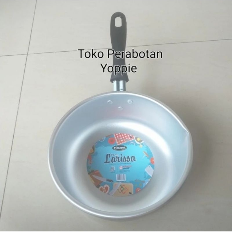 Panci mie teflon-panci mie anti lengket- panci gagang kayu- panci teflon - panci masak mie