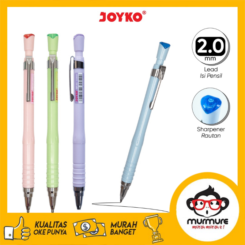 

MURMURE I MECHANICAL PENCIL PENSIL MEKANIK JOYKO MP-53 2.0 MM