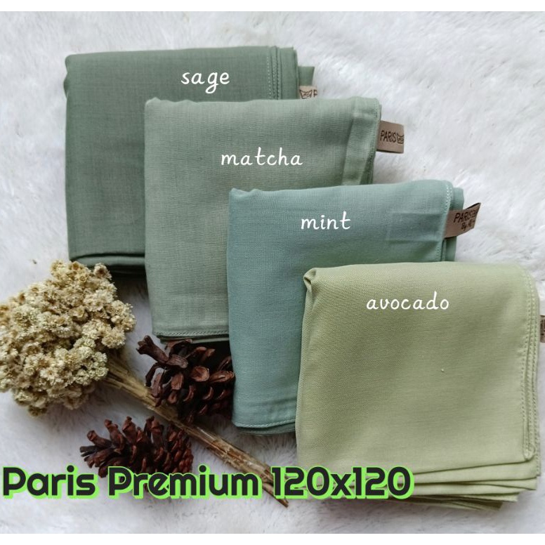 Top Produk HIJAB SEGI EMPAT PARIS PREMIUM SYARI 12x12 FULL JAHIT TEPI
