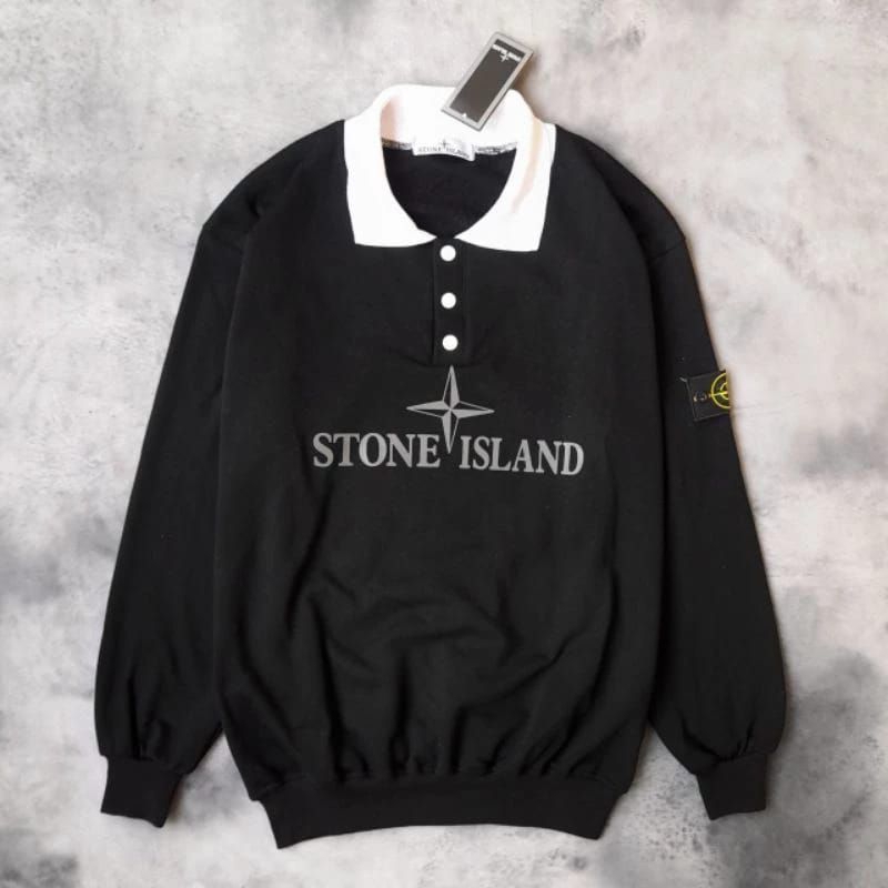 CREWNECK STONE ISLAND FULL TAG LABEL