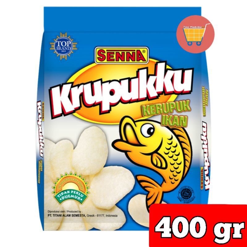 

Senna Krupukku Krupuk Ikan 400 g