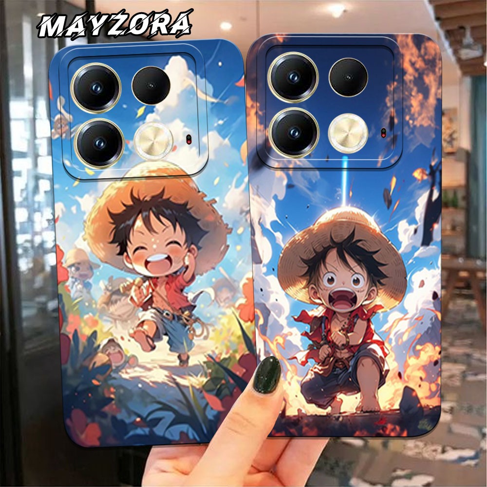 (JN010)Case terbaru Case pelindung hp infinix note 40 | note 40 Pro new motif Anime Softcase murah b