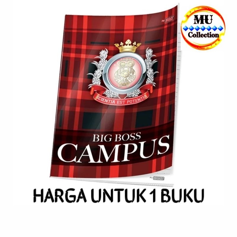 

( 1 buku ) BUKU TULIS SIDU BIG BOSS 50 LEMBAR