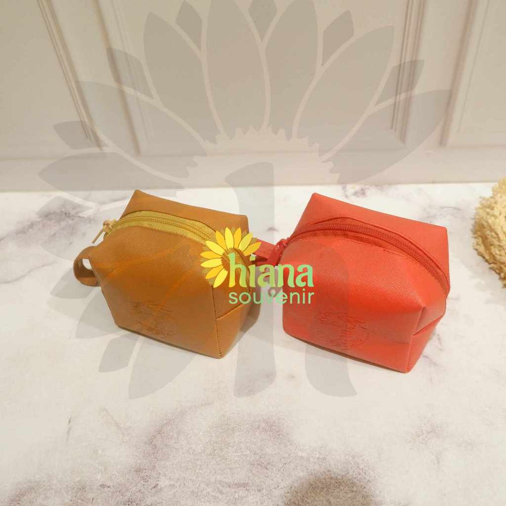 Souvenir Dompet Kubus Mini Metalik / Souvenir Pouch Mini Kubus Metalik
