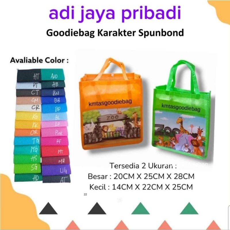 

goodibag karakter spunbond