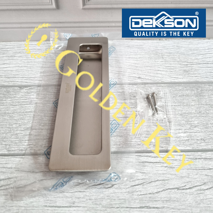 Pull Plate Dekkson Dekson PP 015 SQ 150MM 150 MM SSS Handle Tanam Pintu Kayu Kotak Sliding