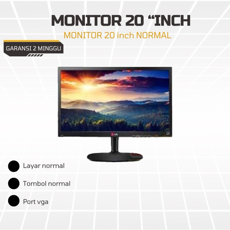 Monitor 20 inch