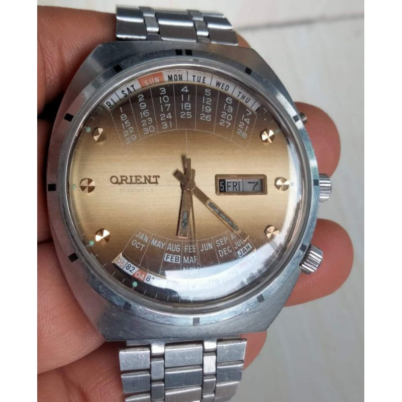 Jam ORIENT multi year calendar AUTOMATIC ORIGINAL Vintage